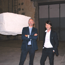 Kurator Olivier Grasser_ K__nstler Didier Marcel.JPG