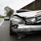 Bilder der Unfallstelle auf der A1