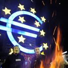 Die Proteste vor der EZB