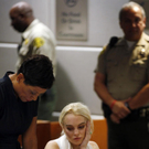 Lindsay Lohan in Handschellen vor Gericht