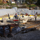 Baustelle an Oberdorfer Straße