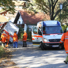 Bilder vom Einsatzort in Puch