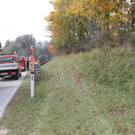 Weitere Bilder der Unfallstelle auf der A1