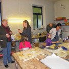 In der Keramikwerkstatt 