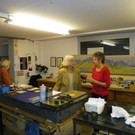 Vorführung im Atelier