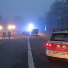 Mehr Bilder vom Unfallort auf der B20
