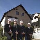 Spatenstich beim Bludenzer Kronenhaus