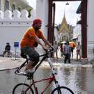 Flutdämme in Bangkok hielten