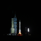 Chinas Raumschiff Shenzhou 8 ins All gestartet