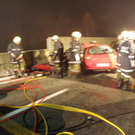 Bilder vom Unfallort in Maishofen