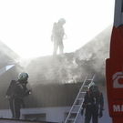 Bilder vom Dachstuhlbrand