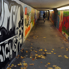 Graffiti Unterführung Riedgasse