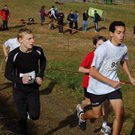 Schul Olympics im Cross Country Laufen 2