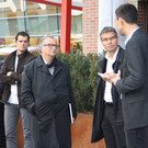 Besichtigung des Garnmarkt Areals 