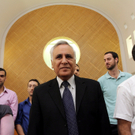 Israelischer Präsident Moshe Katzav und die internationale Politik