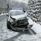 Fotos vom zerstörten Auto