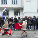 Femen demonstrieren in Zürich