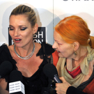 Supermodel Kate Moss mit Vivienne Westwood 