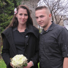 Klaudia Sulzbacher und Erik Winkler haben geheiratet