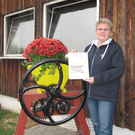 Erna Both wurde Landessiegerin beim Blumenwettbewerb.