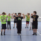 Tanpperformance Dancing Dinner verbindet Tanz in Schulen MS Rieden und Vorkloster