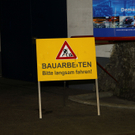 Die Baustelle in der Altstadtgarage.