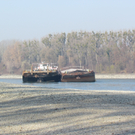 Schiffshavarie auf der Donau