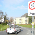 Verkehrssituation in Gisingen