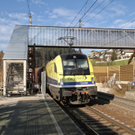 Der Fußgängerübergang in Kasern