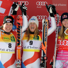 Aufdenblatten gewann Damen-Super-G in Val d\'Isere