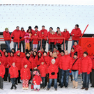 Weiehe des Prinzenwagens der Bregenzer Fasnat 2010 im Klosterhof 