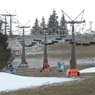 Erste Skifahrer im Lungau
