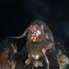Krampustreiben in der Au