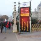 Punschstand: Maria-Theresien-Platz 2011