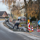 Gehsteigneubau in der Bahnhofstraße