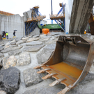 Baustelle Kraftwerk Lehen