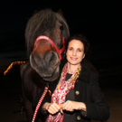 Andie MacDowell auf Gut Aiderbichl