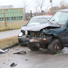 Bilder vom Frontalcrash in Wals