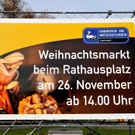 Lauteracher Weihnachtsmarkt beim neuen Rathausplatz