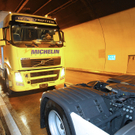 Unfall im Dalaasertunnel