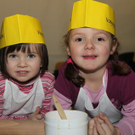 Die Kinder waren voll in ihrem Element ...