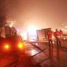 Bilder vom Unfall auf der B311