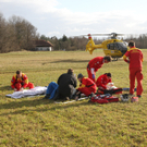 Bilder vom Kite-Unfall