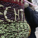Knit her story - Urban Knitting Projekt der Strickistinnen in Wien