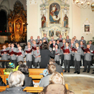 Musikanten und Sänger gemeinsam