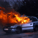 Autobrand in Biedermannsdorf