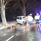 Rettungswagen zerstört
