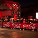 Coca Cola Weihnachtstruck in Wien