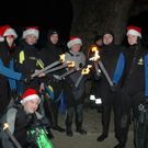 Weihnachtstauchen der Österreichischen Wasserrettung