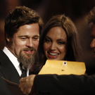 Angelina Jolie und Brad Pitt beim UNICEF-Ball